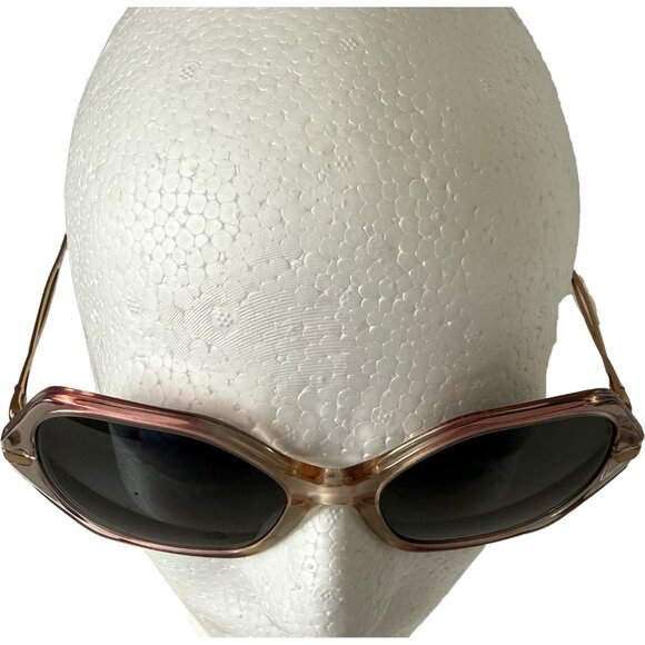 Coach HC8315 Sunglasses Frames 57-19-140 Rose Gold/Transparent Violet Geometric main image 6